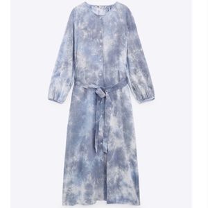 NWT Zara Midi belted Dress